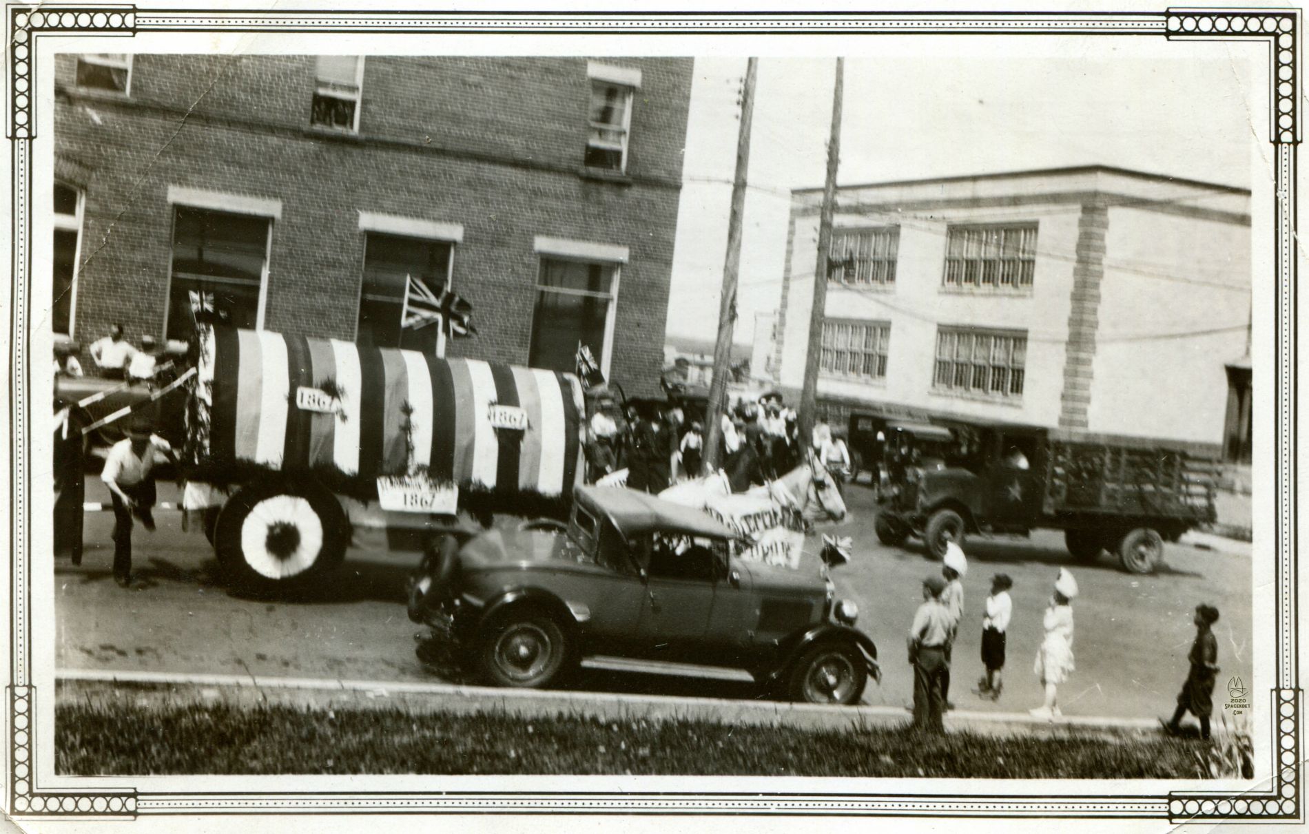 Parade in Timmins Ontario, 1927