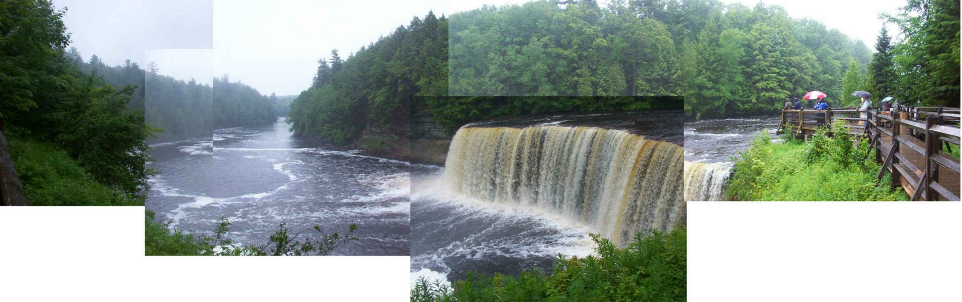 Hiya, wassa. Tahquamenon Falls. Luce County, Michigan