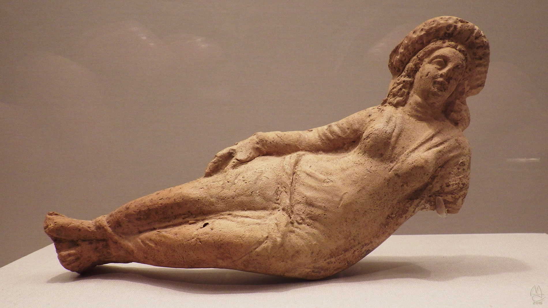 Reclining Female Figurine 150 BCE- 70 CE