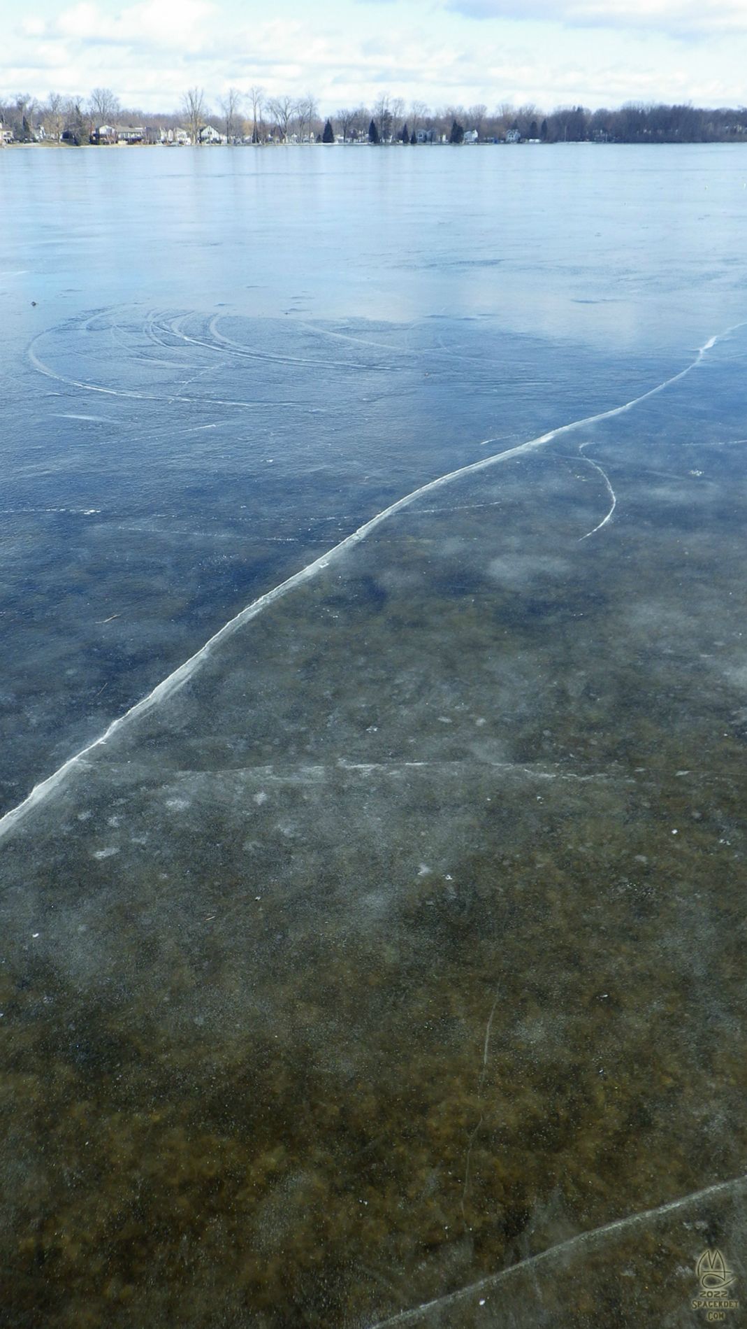 Sailing over the drop-off