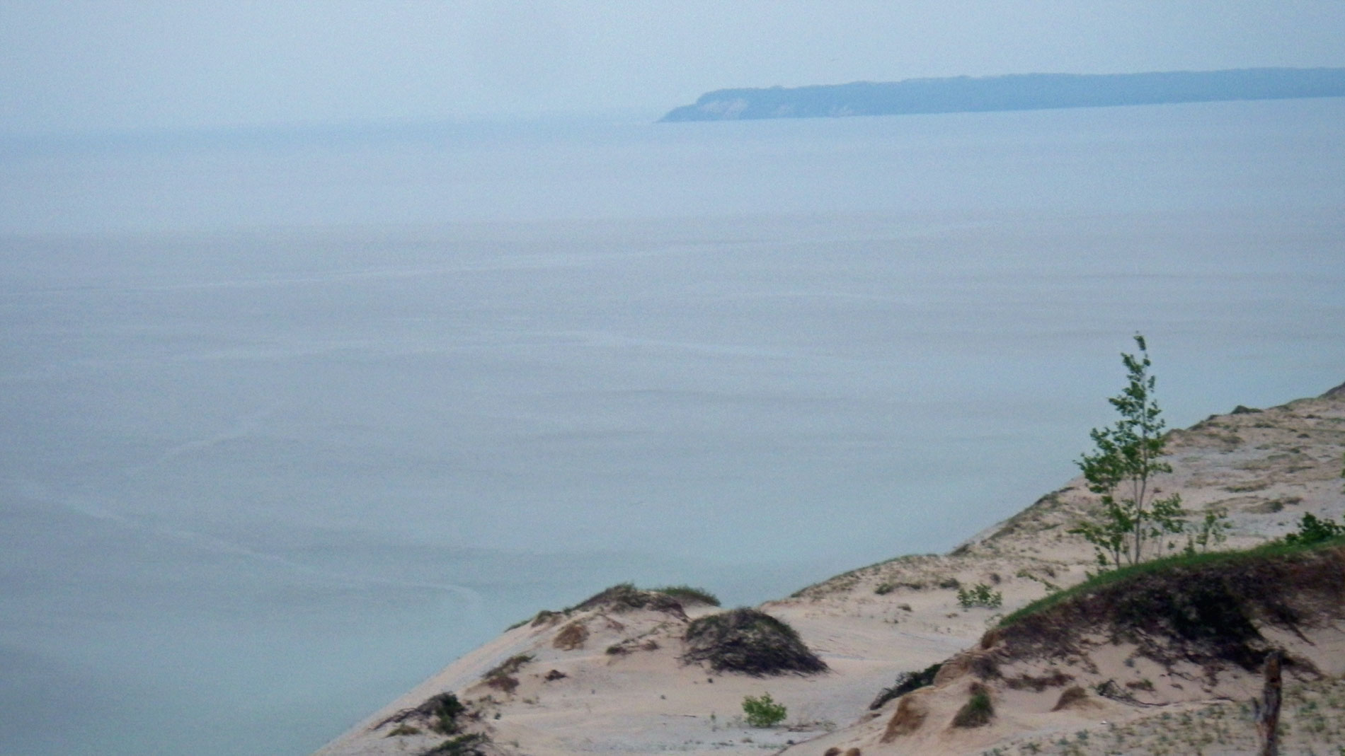 View towards South Manitou Island.