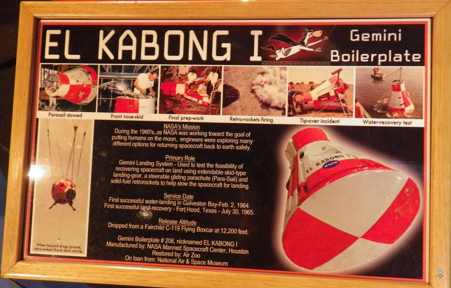 El Kabong sign.