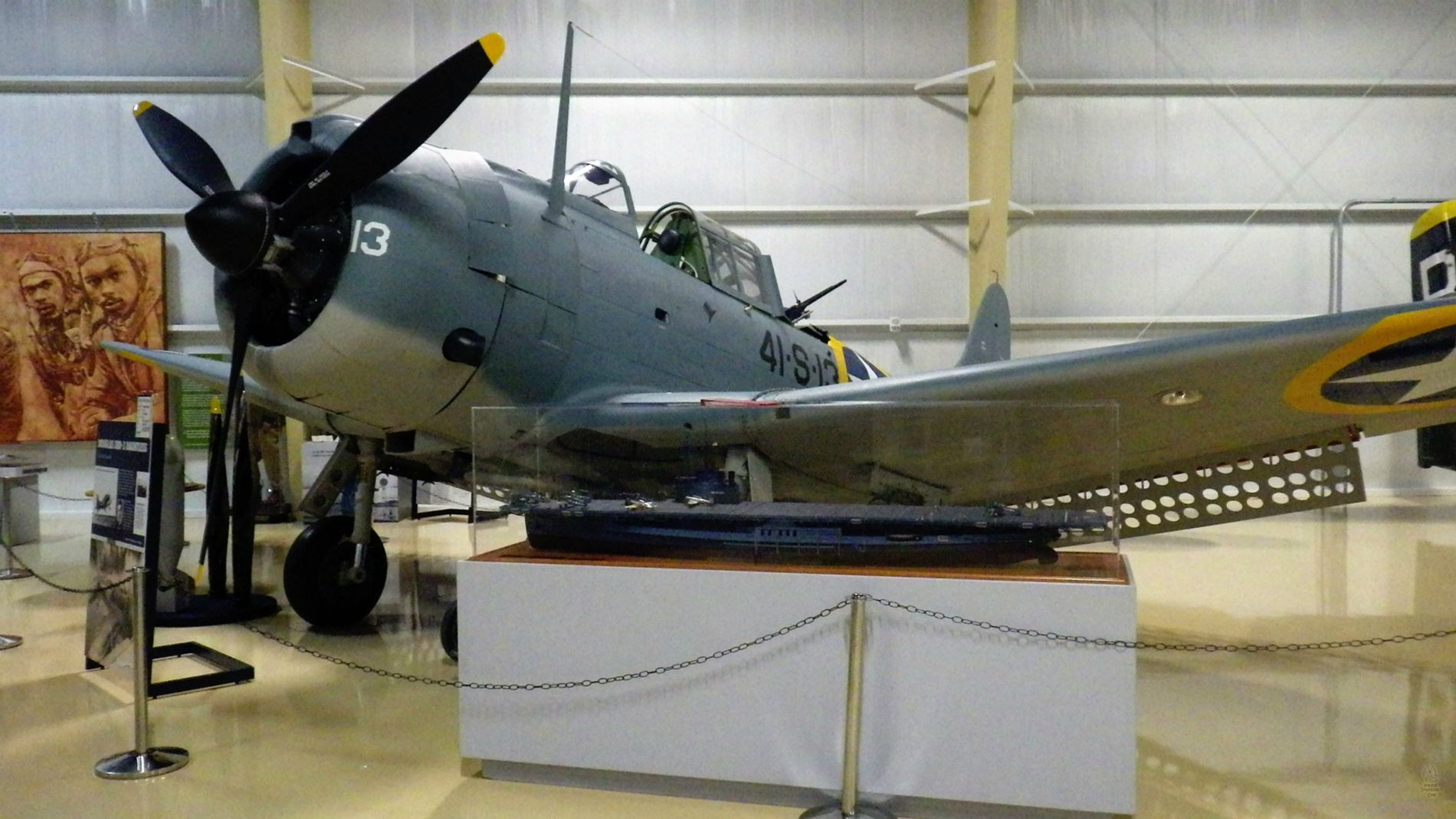 SBD 3 Dauntless pulled from Lake Michigan.