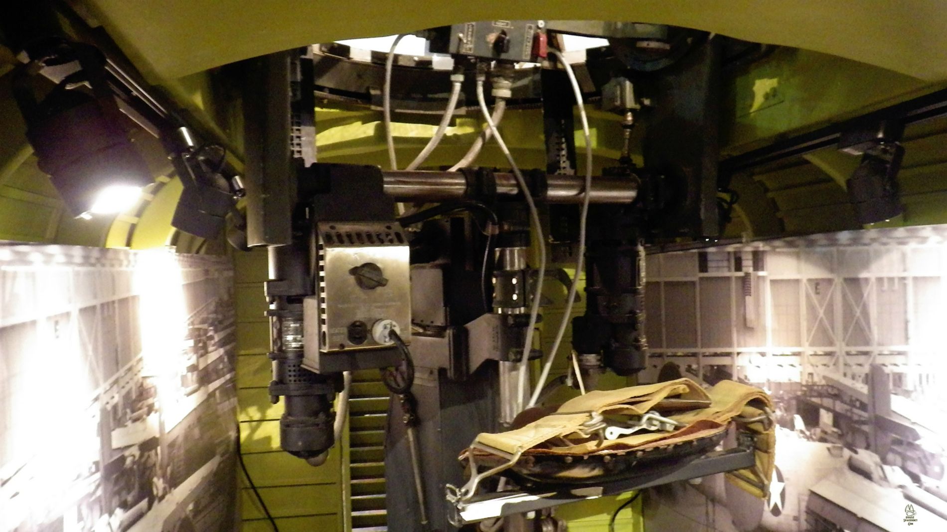 Turret cutaway.