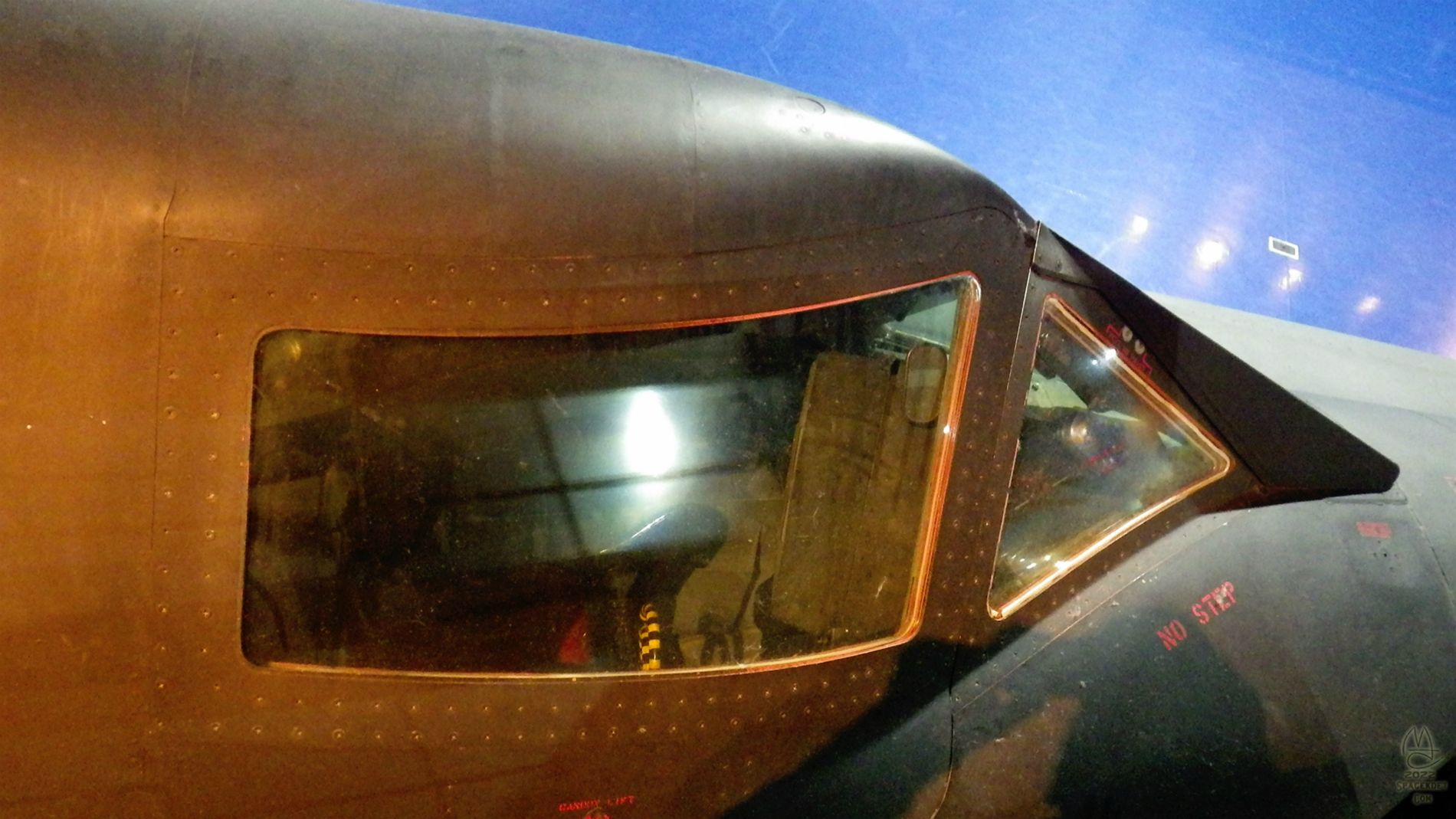 Lower cockpit.