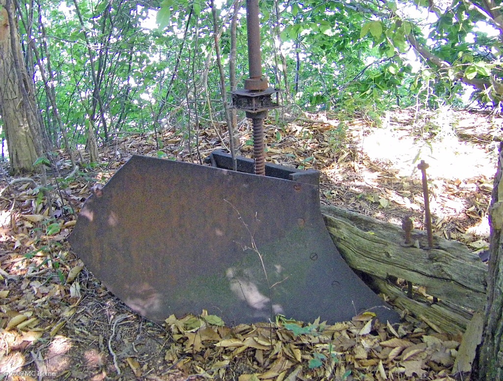 Old plow abandoned in the woods. It wasn't always wilderness.
